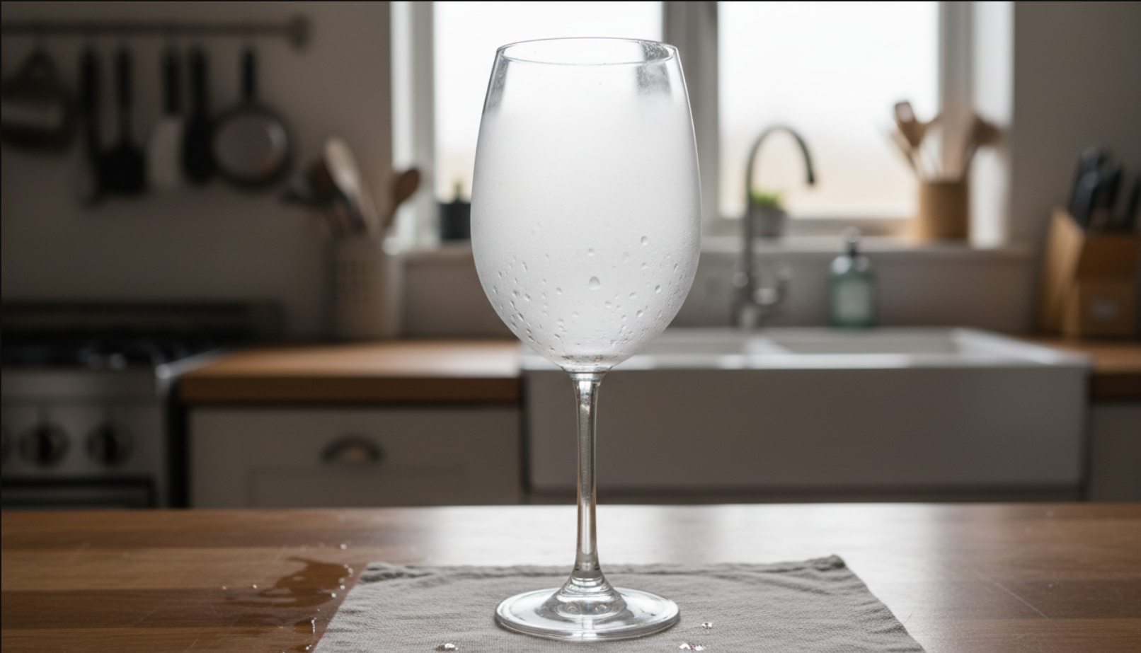 How to Make Cloudy Glasses Crystal Clear Again