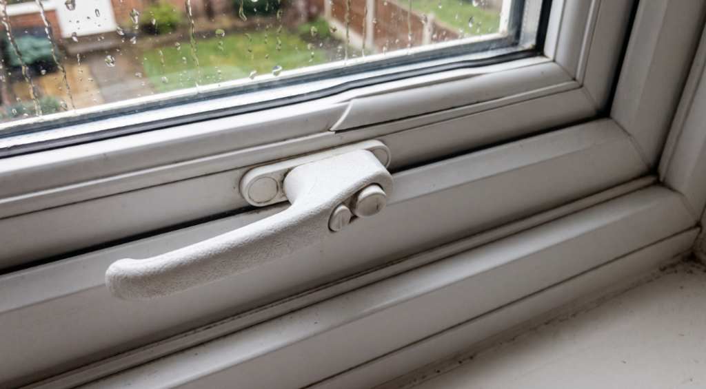 how to remove upvc window handle
